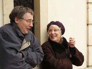 Alain Bordes and Bernadette Lafont